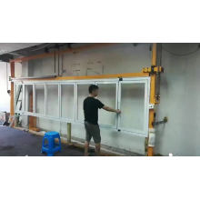 Puertas y ventanas de perfil de aluminio bifold prefabricadas.